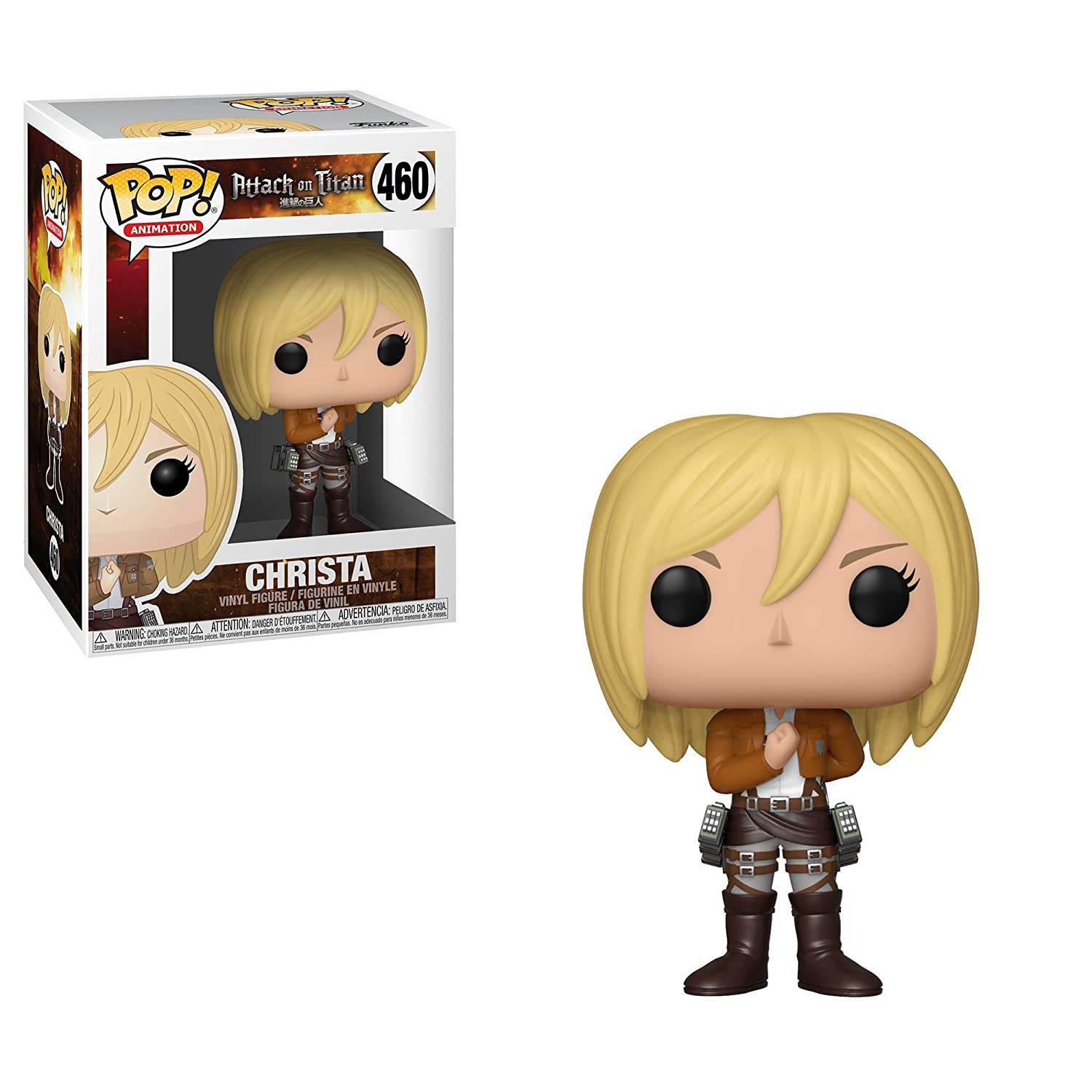 Funko Pop Animation Attack on Titan - Christa Vinyl Figure - 