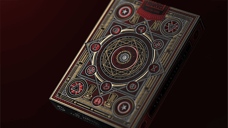 Avengers: Red Edition Playing Cards by theory11 - 