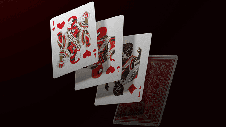 Avengers: Red Edition Playing Cards by theory11 - 