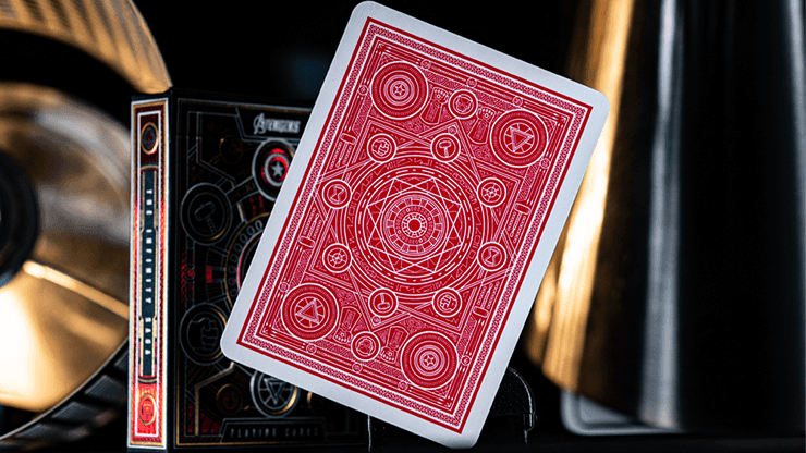 Avengers: Red Edition Playing Cards by theory11 - 