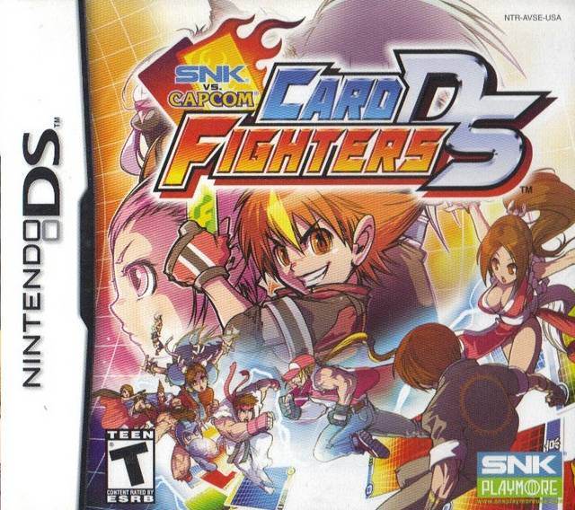 SNK vs. Capcom Card Fighters (Nintendo DS) - Game Manual Only
