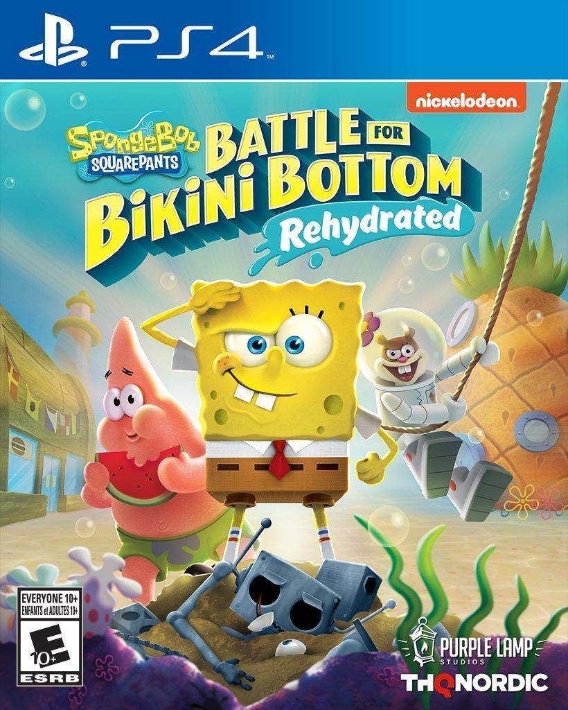 SpongeBob SquarePants Battle For Bikini Bottom Rehydrated (Playstation 4) - Game Only