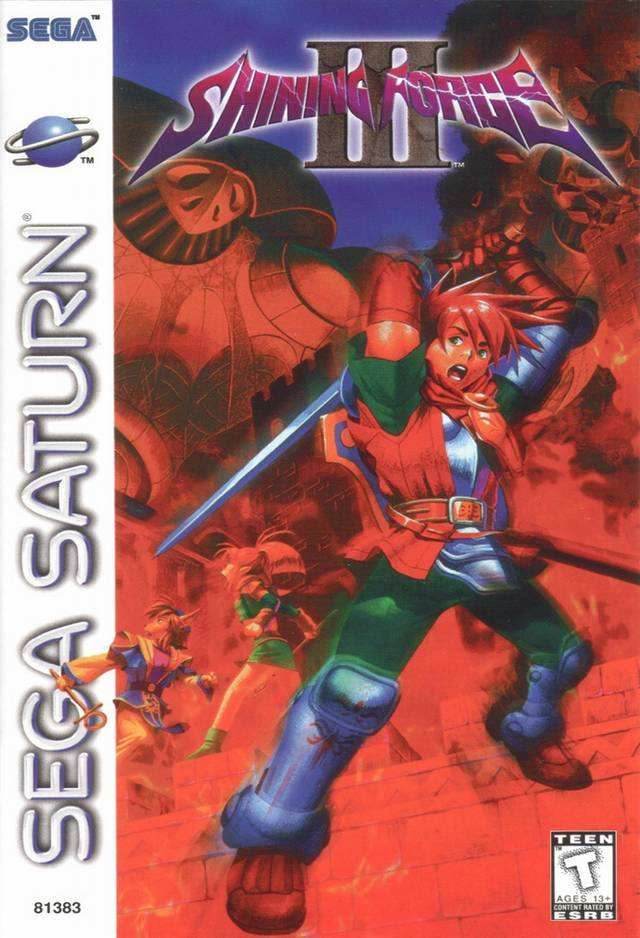 Shining Force III (Sega Saturn) - Game Manual Only
