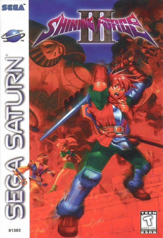Shining Force III (Sega Saturn) - Game Manual Only