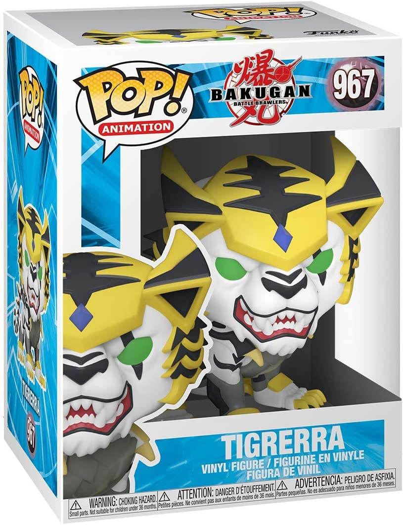 Funko Pop! Animation: Bakugan - Tigrerra Vinyl Figure - 