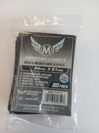 MTG/CCG Card Sleeves (63.5x88mm) PREMIUM COLOR BACKED!  80/Pack (Choose from 6 Colors!)