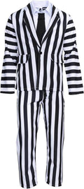 Bugman 80’s Beetle Beetle Beetle Keaton Movie Halloween Cosplay Costume 3-Piece Suit - One Size/Standard