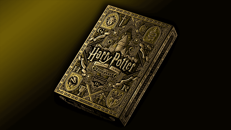 Harry Potter Playing Cards by theory11 - Yellow - Hufflepuff