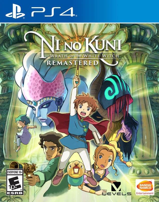 Ni No Kuni: Wrath Of The White Witch Remastered (Playstation 4) - Game Manual Only