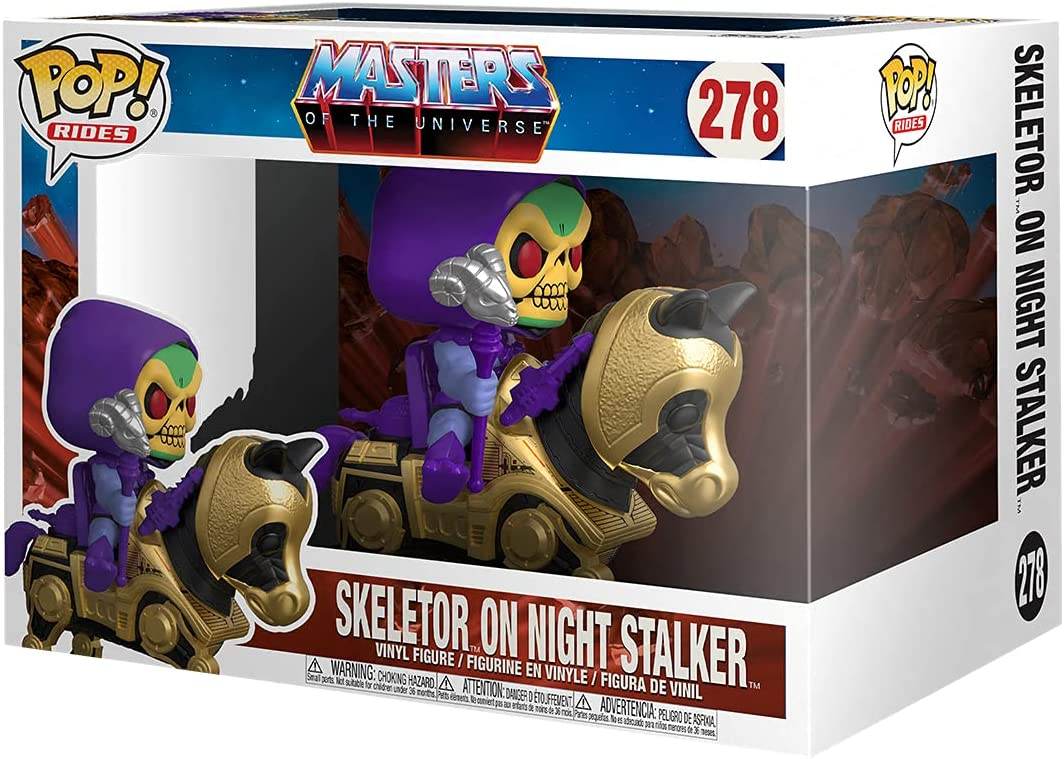 Funko Pop! Rides Masters of The Universe - Skeletor with Night Stalker Vinyl Figure - 
