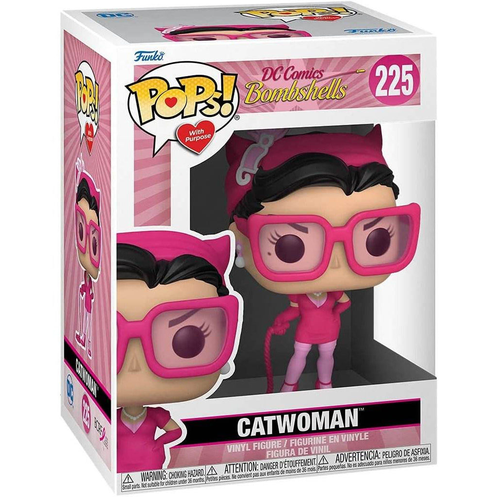 Funko Pop! Heroes: Breast Cancer Awareness - Bombshell Catwoman Vinyl Figure - 
