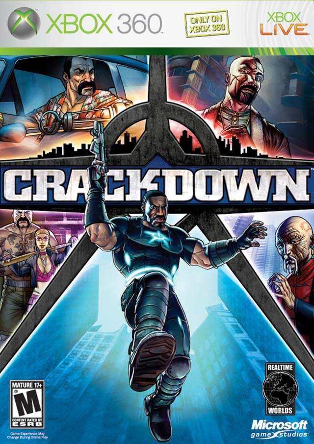Crackdown [Game + Strategy Guide] (Xbox 360) - Game Manual Only