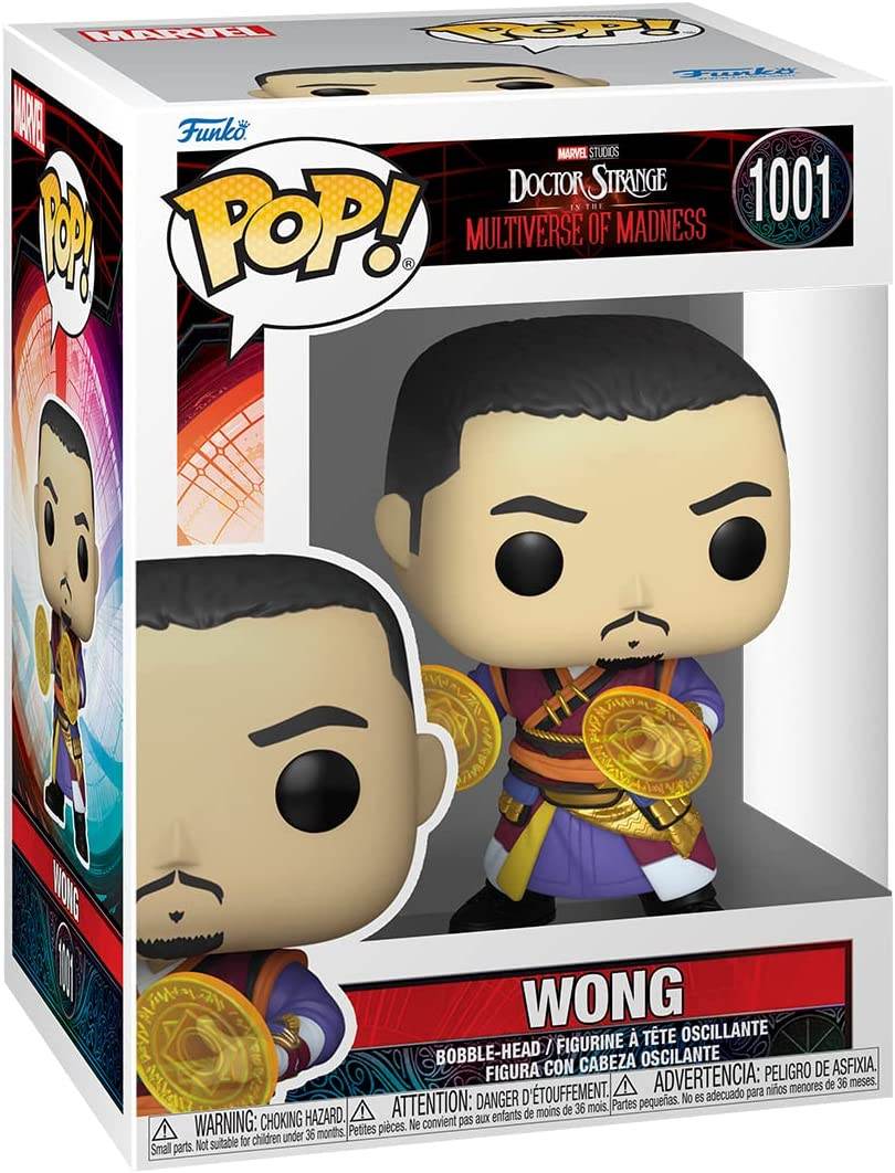 Funko Pop! Marvel: Doctor Strange Multiverse of Madness - Wong Vinyl Figure - 