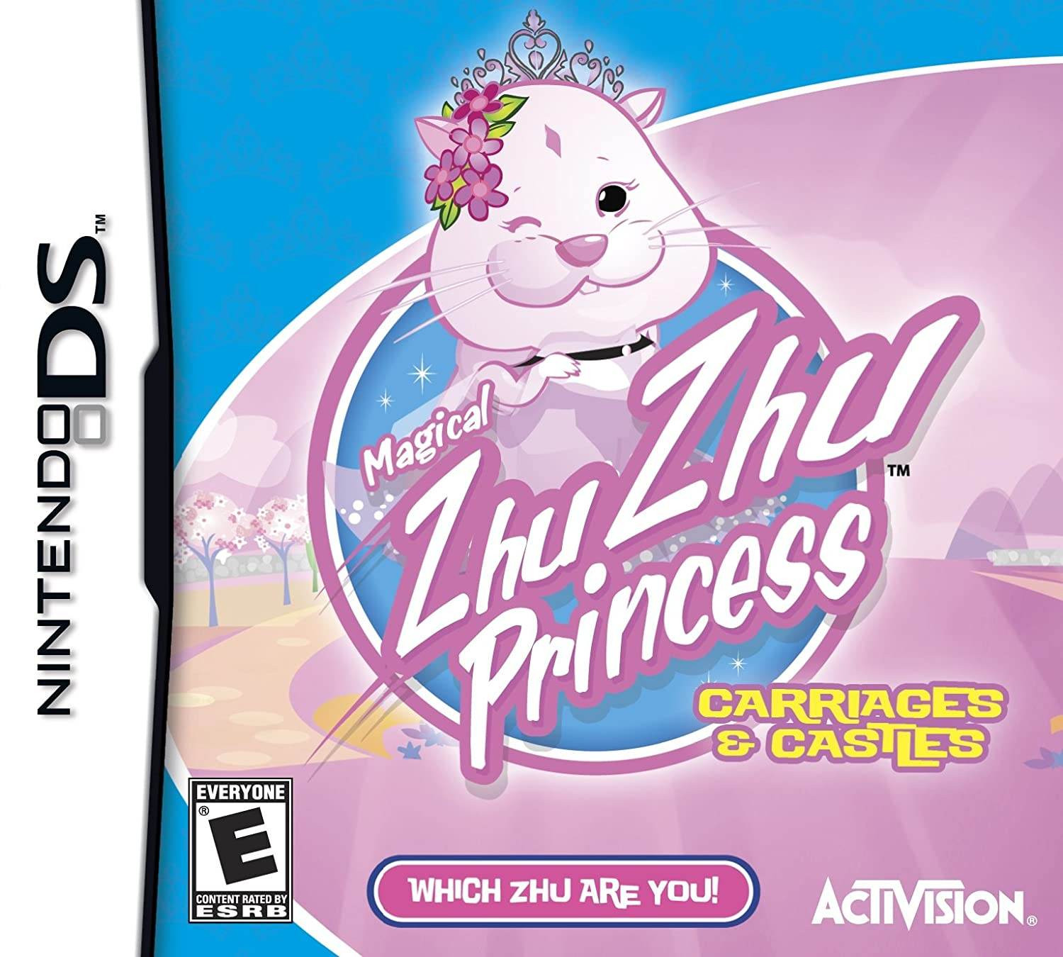 Magical Zhu Zhu Princess: Carriages & Castles (Nintendo DS) - Game Manual Only