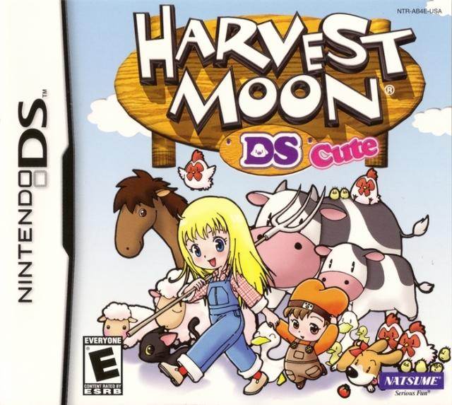 Harvest Moon DS: Cute (Nintendo DS) - Game Manual Only