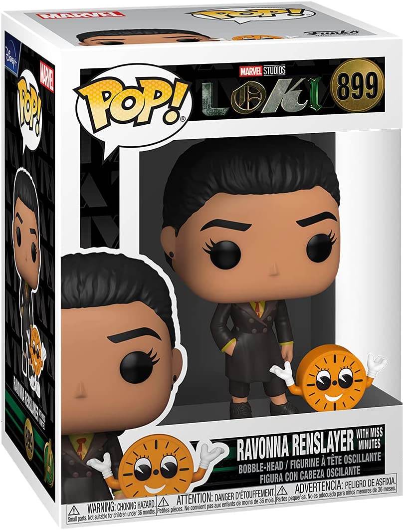 Funko Pop! & Buddy Marvel Loki - Ravonna with Miss Minute Vinyl Figure - 