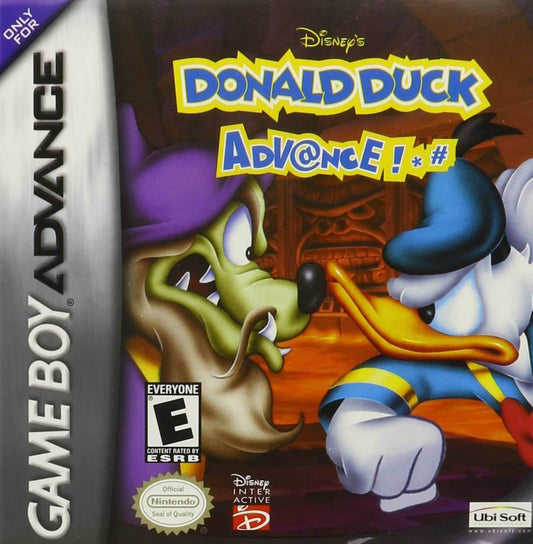 Donald Duck Advance (Gameboy Advance) - Game Manual Only