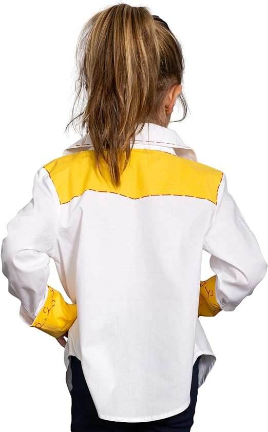 Jessie Cowgirl Kids Children Halloween Costume Cosplay Long Sleeve Button Up Shirt - 12-18 Months