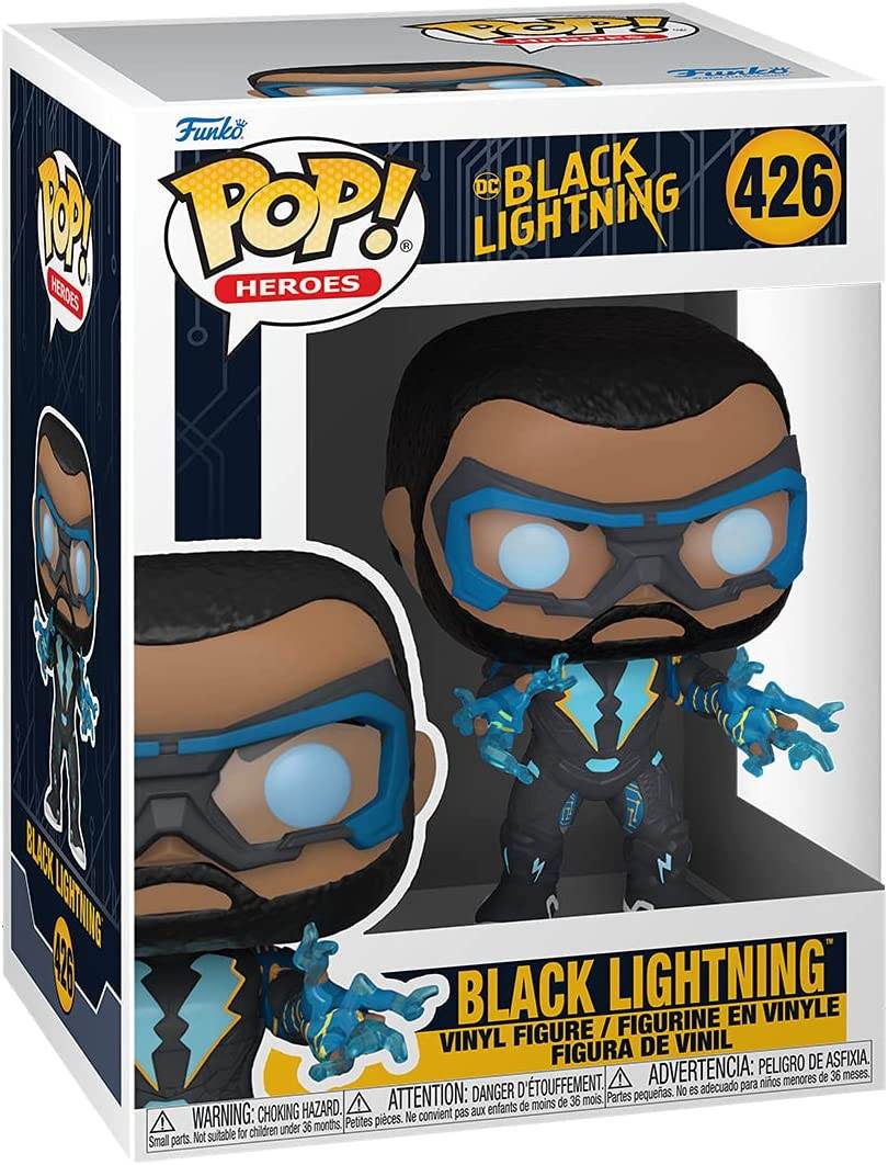 Funko Pop! Heroes: Black Lightning - Black Lightning Vinyl Figure - 