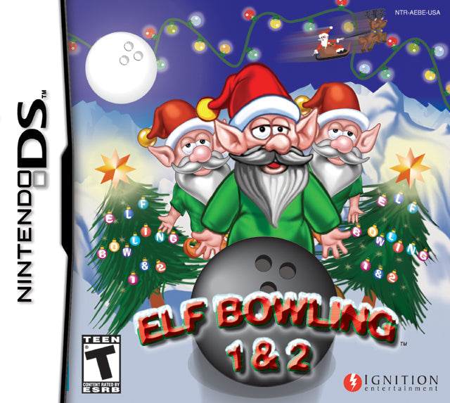 Elf Bowling 1 & 2 (Nintendo DS) - Game Manual Only