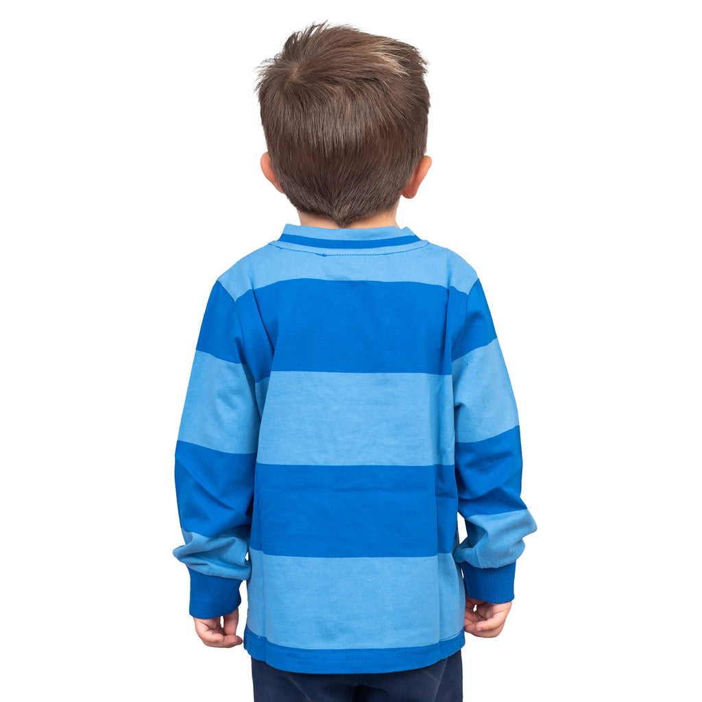 Halloween Costume "Blue and Detective" Striped Kids Shirt