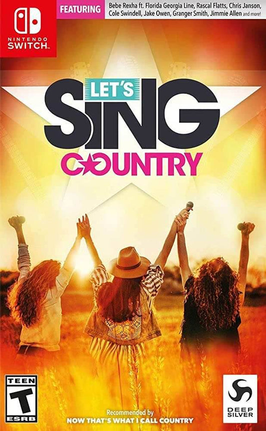 Let's Sing Country (Nintendo Switch) - Brand New