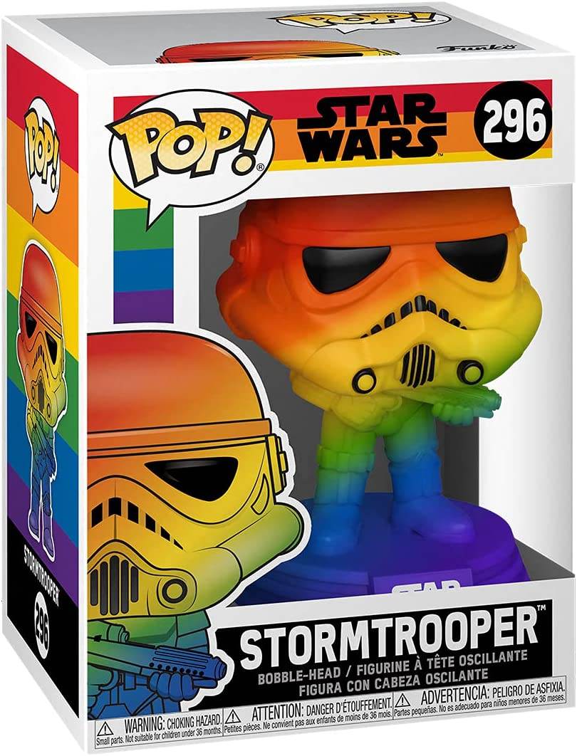 Funko Pop! Star Wars Pride - Stormtrooper (Rainbow) Vinyl Figure - 