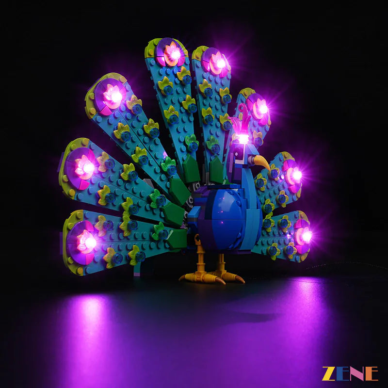 Light Kit for LEGO Exotic Peacock #31157