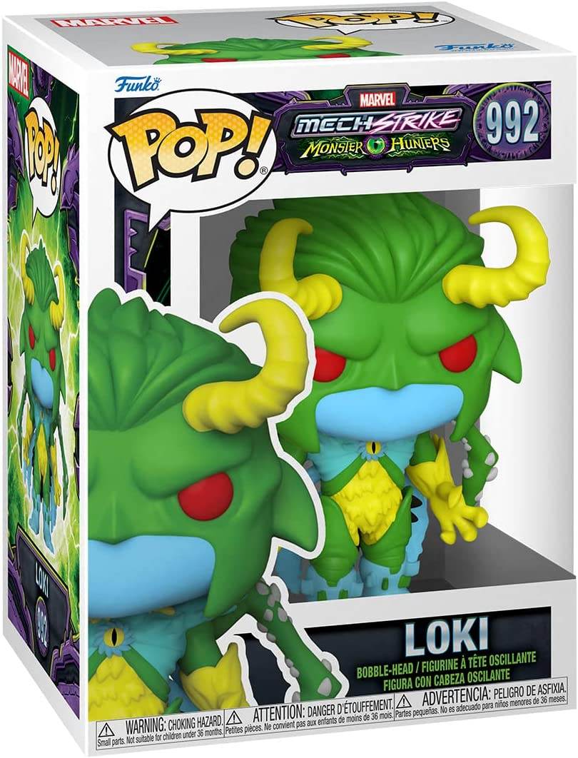 Funko Pop! Marvel: Monster Hunters - Loki Vinyl Figure - 