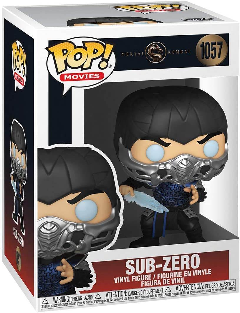 Funko Pop! Movies: Mortal Kombat - Sub-Zero Vinyl Figure - 