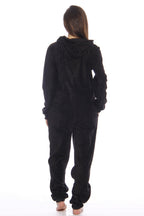 Adult Onesie Pajamas Costume - Cozy Fleece Jumpsuit for Women Men