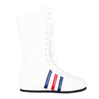 Rocky Boxing White Boots Cosplay Halloween