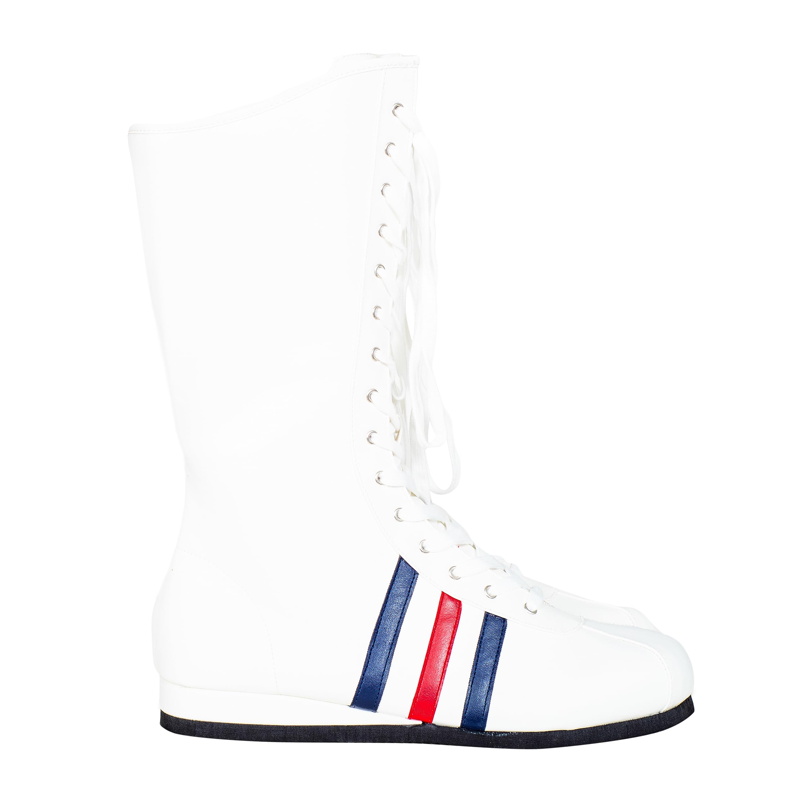 Rocky Boxing White Boots Cosplay Halloween