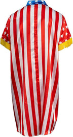 80s Sly Boxing Movie Part 3 Apollo Boxer Halloween Costume Cosplay 2-Piece Set - One Size/Standard
