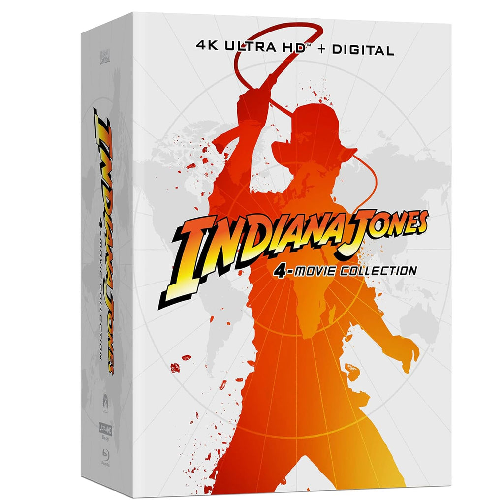 Indiana Jones 4-Movie Collection Limited Edition Steelbook [4K UHD + Digital Copy]