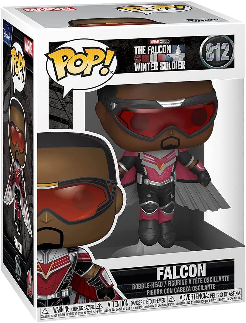 Funko Pop! Marvel: The Falcon and The Winter Soldier - Falcon (Flying) Vinyl Figure - 