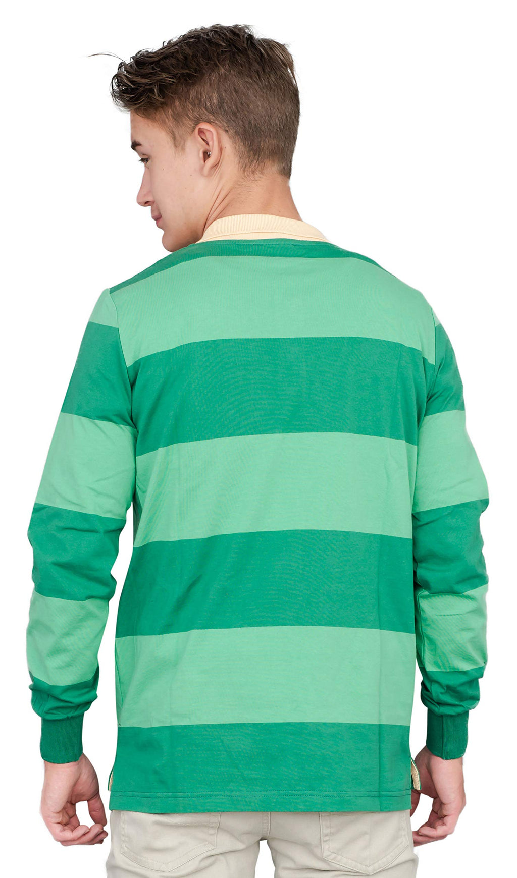 Blue and Detective Halloween Costume Green Striped Shirt