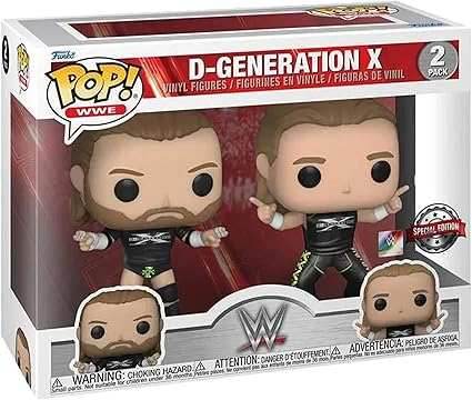 Funko Pop! WWE: D-Generation X - 2pk Vinyl Figure (Walmart Exclusive) - 