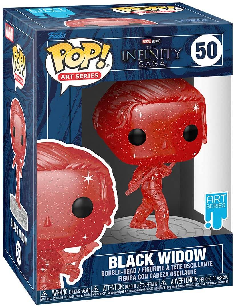 Funko Pop! Artist Series: Marvel Infinity Saga - Black Widow Vinyl Figure - 