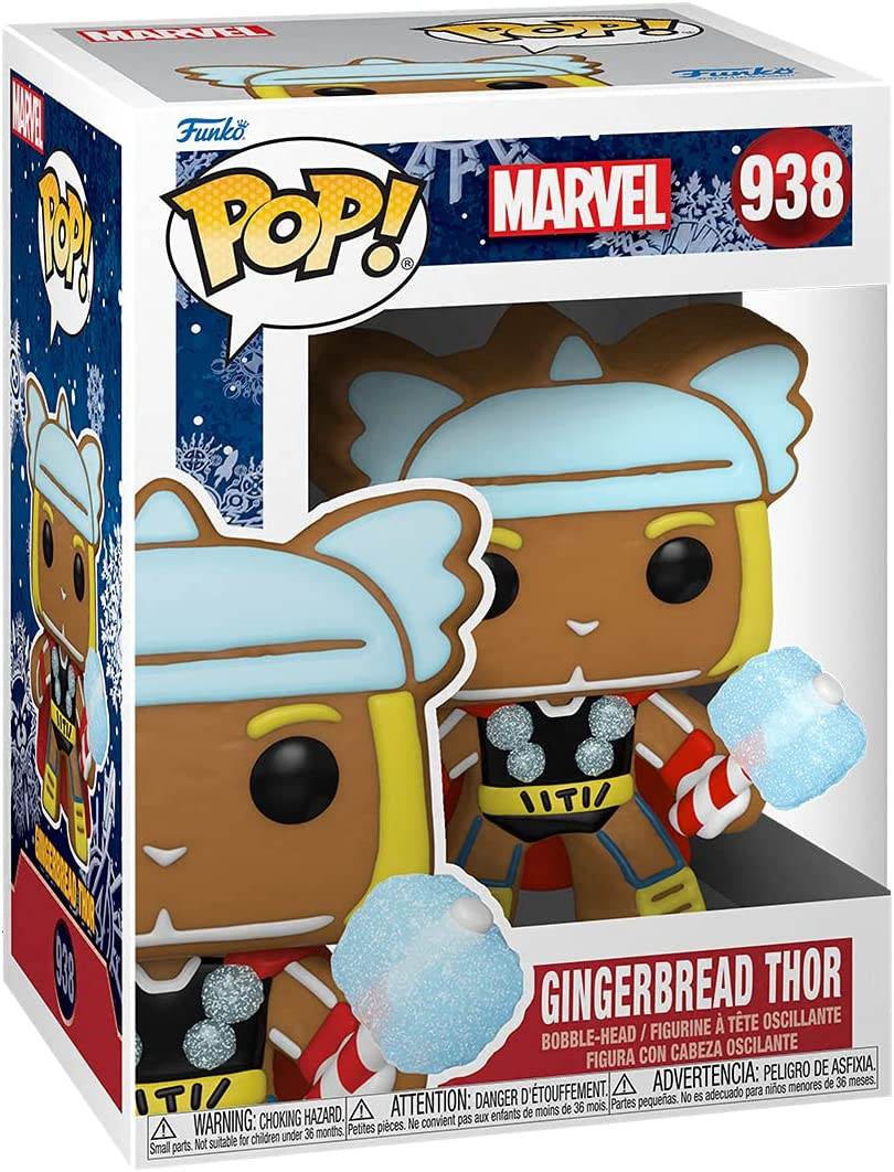 Funko Pop! Marvel Holiday - Gingerbread Thor Vinyl Figure - 
