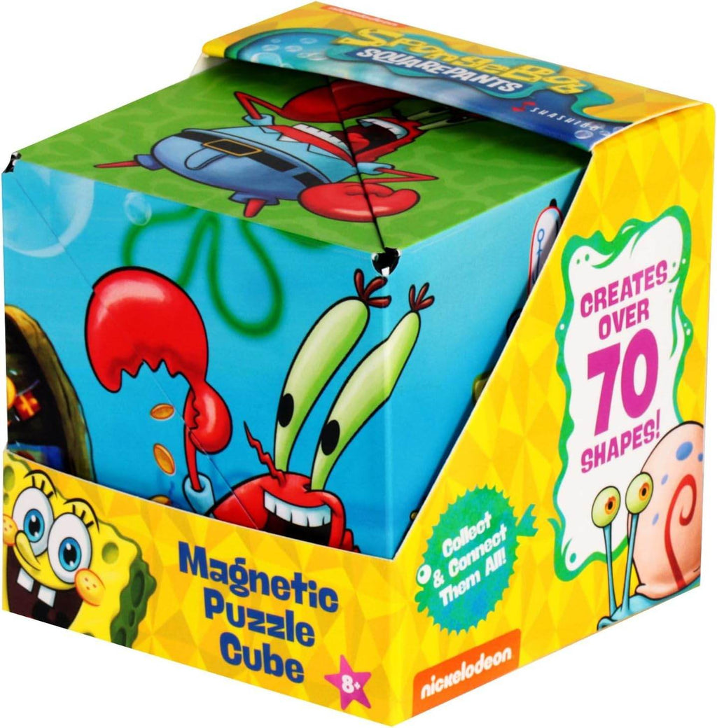 SHASHIBO Magnetic Puzzle Cube: Spongebob Squarepants - Krusty Krab - 