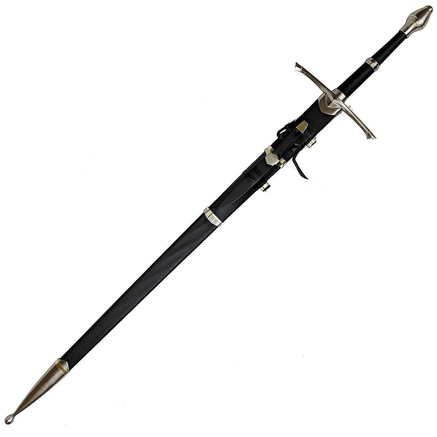 Medieval Strider Sword with Knife In The Scabbard-1