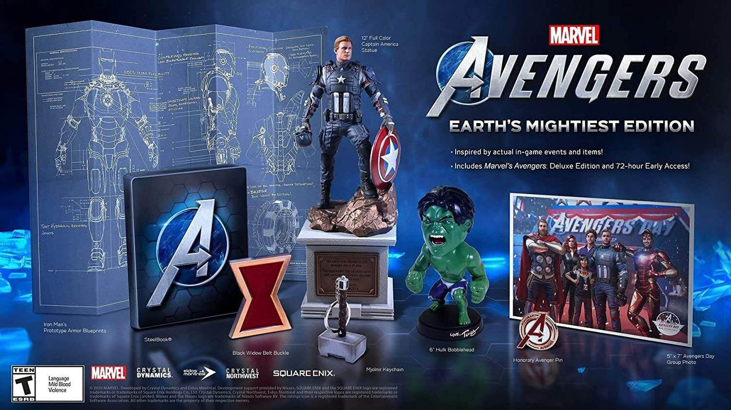 Marvel Avengers: Collector's Edition (Playstation 4) - Game Manual Only
