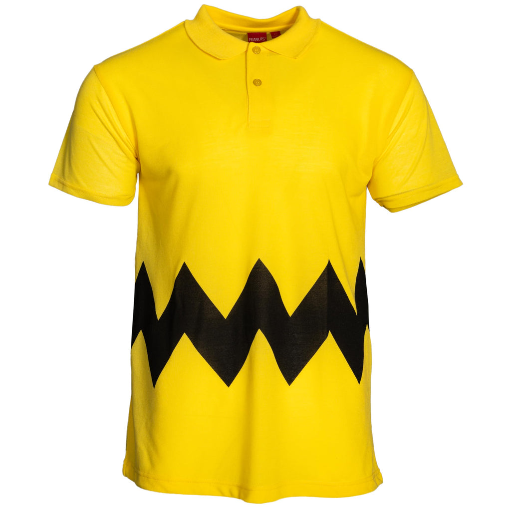 Charlie Brown Polo Button Up Costume T-Shirt