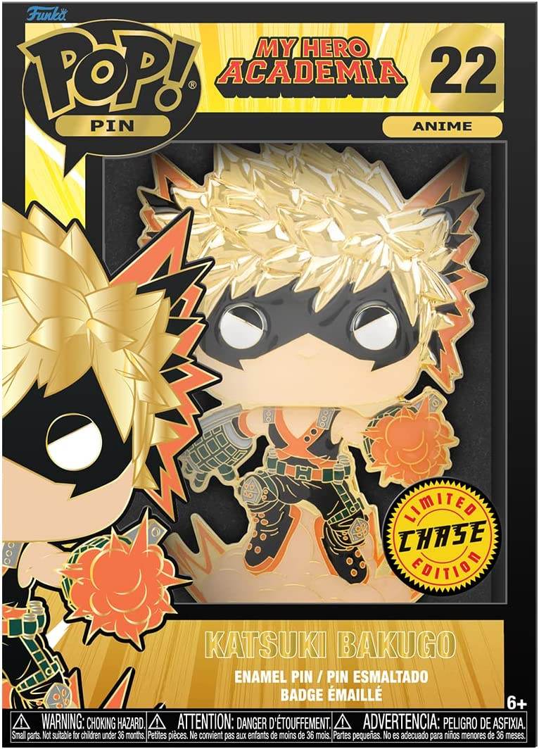 Funko Pop! Sized Pins: My Hero Academia - Bakugo Chase Pin - 