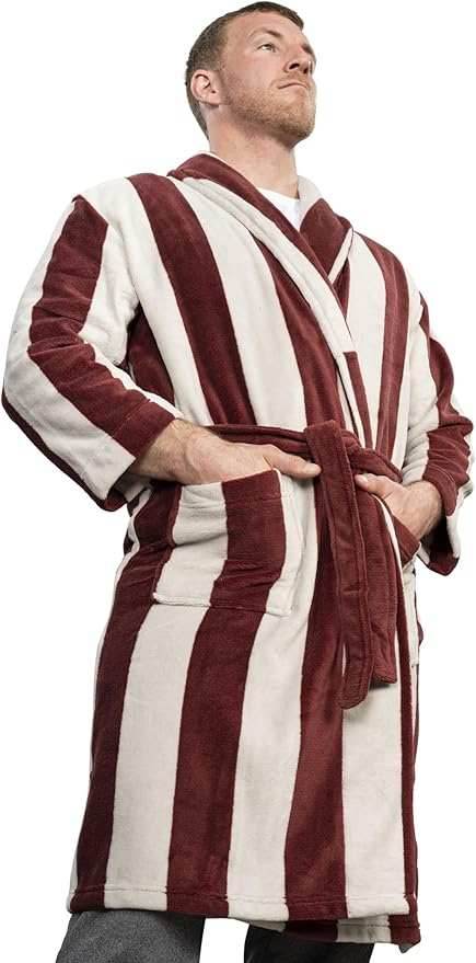 80’s High School Ferris Day Off Movie Replica Halloween Cosplay Bathrobe Costume - One size