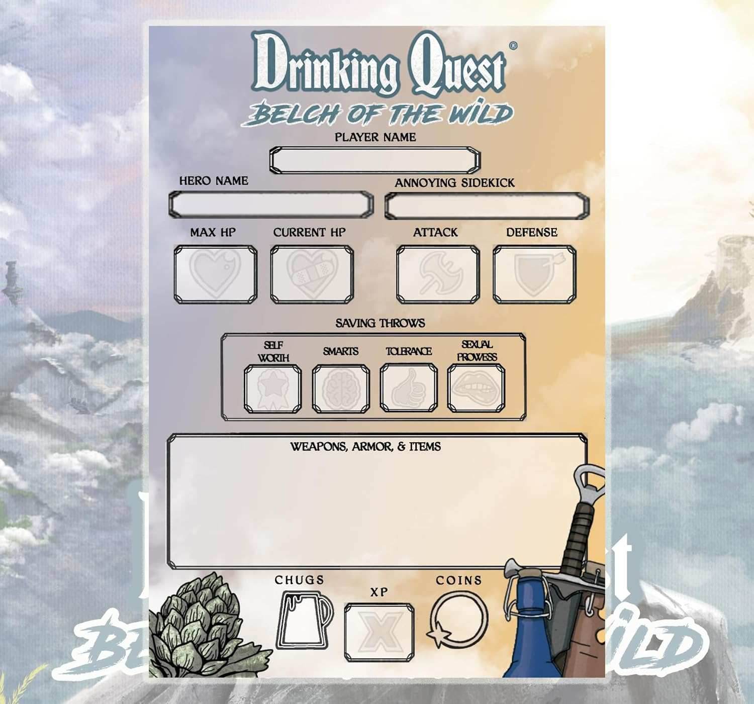 Drinking Quest: Belch of the Wild - 