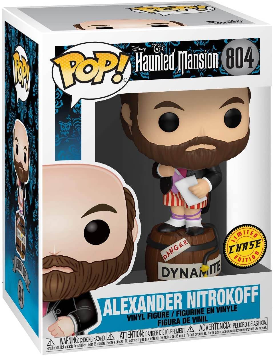 Funko Pop! Disney: Haunted Mansion Portraits - Alexander Nitrokoff Chase Vinyl Figure - 