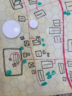 Futhark 100 Dry Erase Tokens for DND – Reusable RPG Tokens in 2 Sizes for Combat Tracking, Initiative, Conditions, and Effects – Reusable Circle Markers for Tabletop Board Games Accessories (100 PCS)