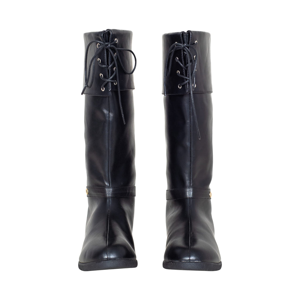 Black Pirate Boots Costume Cosplay